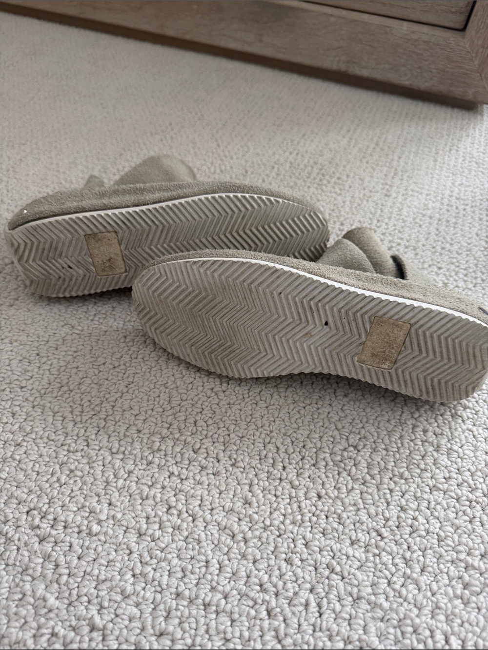 Rag & Bone Suede Moccasin Booties in Taupe - Picture 7 of 8